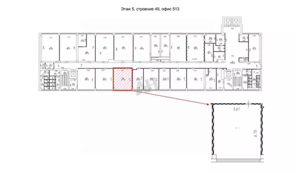 Офис в Москва Рязанский просп., 2С49 (45 м) - Фото 2
