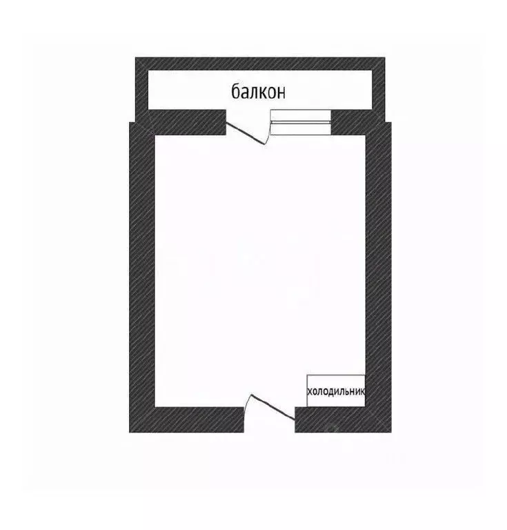 Комната Смоленская область, Смоленск Ново-Ленинградская ул., 6А (13.0 ... - Фото 2