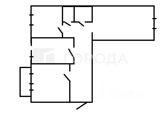 3-к кв. Кемеровская область, Новокузнецк ул. Рокоссовского, 16 (68.5 ... - Фото 2
