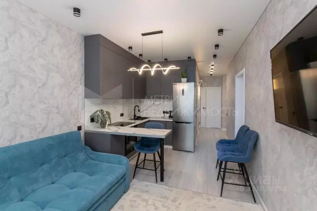 2-к кв. Тюменская область, Тюменский район, д. Патрушева ул. Петра ... - Фото 1