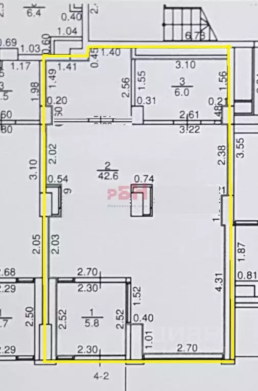 Торговая площадь в Свердловская область, Екатеринбург ул. Евгения ... - Фото 2
