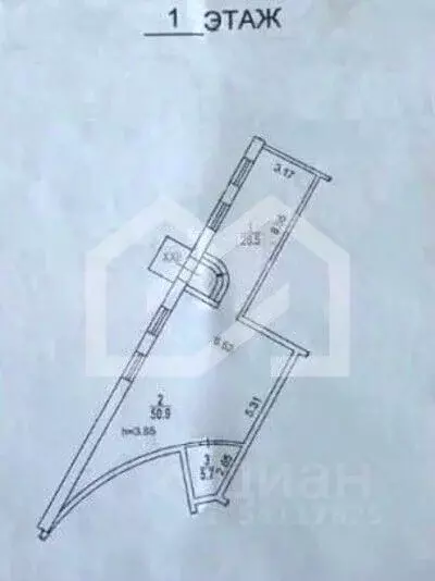 Помещение свободного назначения в Москва ул. Лобачевского, 98к3 (83 м) - Фото 2