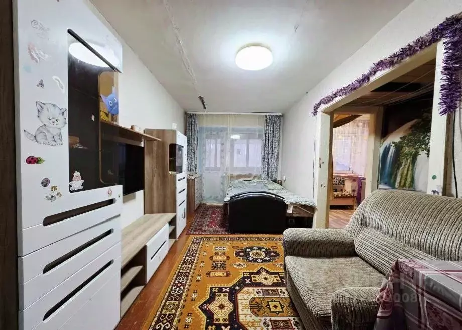 2-к кв. Пермский край, Александровск Яйва пгт, ул. 6-й Пятилетки, 14 ... - Фото 2