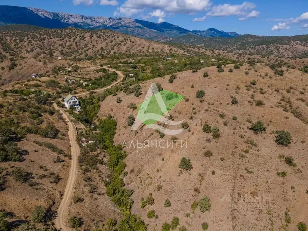 Участок в Крым, Алушта муниципальный округ, с. Рыбачье ул. Дачная ... - Фото 2