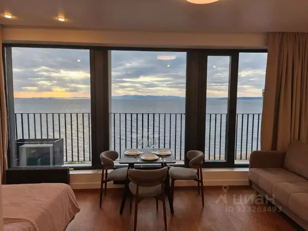 Студия Приморский край, Владивосток ул. Мыс Кунгасный, 3Б (36.0 м) - Фото 1