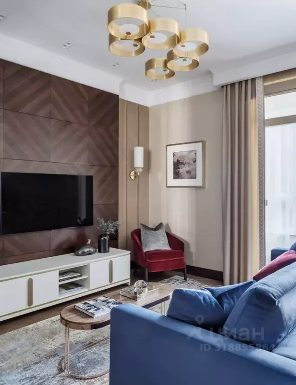3-к кв. Москва Мантулинская ул., 9к3 (92.0 м) - Фото 1