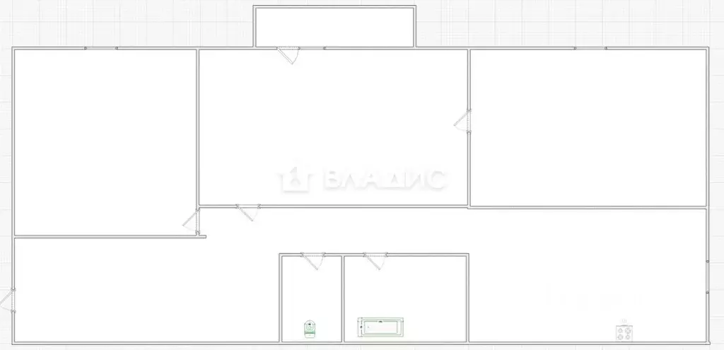 3-к кв. Пензенская область, Пенза ул. Мира, 16 (55.0 м) - Фото 2