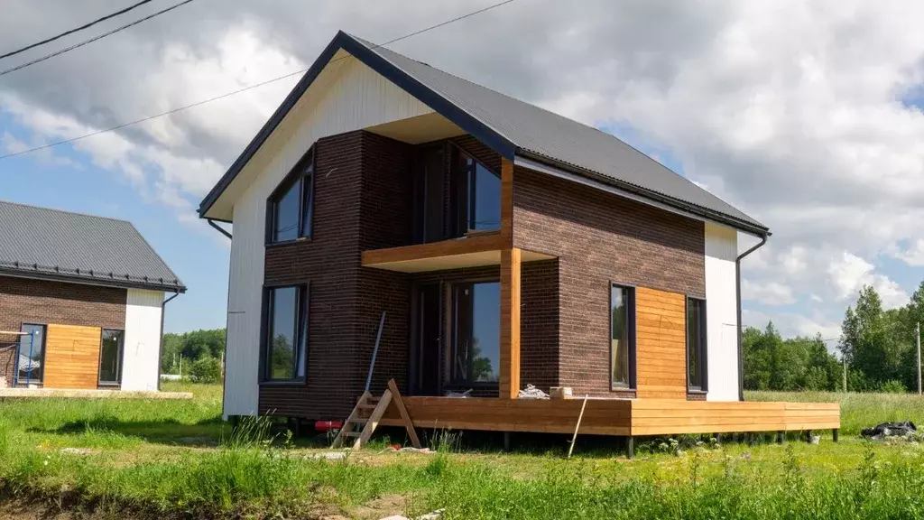 Коттедж в Ленинградская область, Ломоносовский район, Пениковское ... - Фото 1