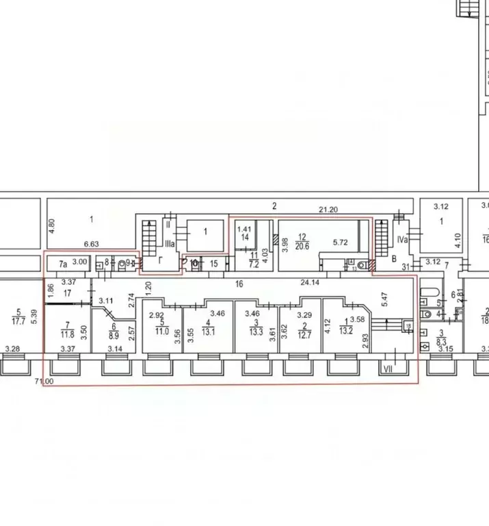 Помещение свободного назначения в Москва Кутузовский просп., 82 (183 ... - Фото 1