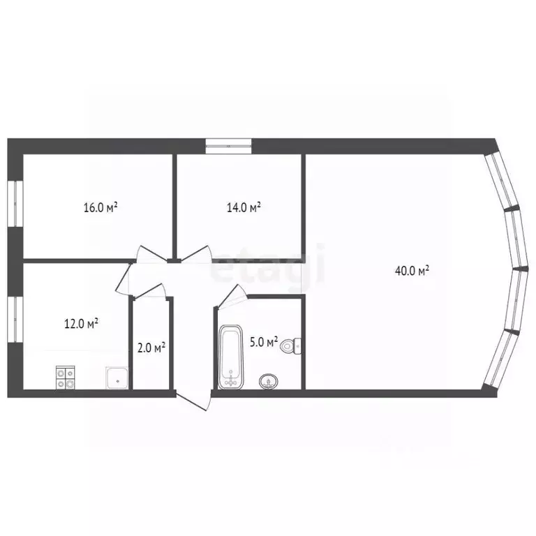 3-к кв. Крым, Ялта ул. Загородная, 17А (110.0 м) - Фото 2