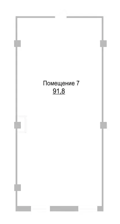 Офис (91.8 м) - Фото 1