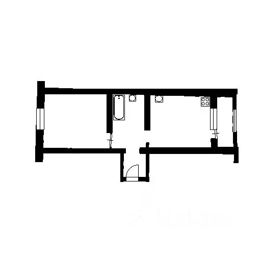 1-к кв. Кемеровская область, Юрга просп. Победы, 1 (40.9 м) - Фото 2