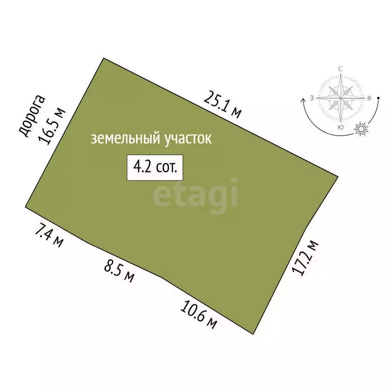 Участок в Тюмень, садоводческое некоммерческое товарищество ... - Фото 1