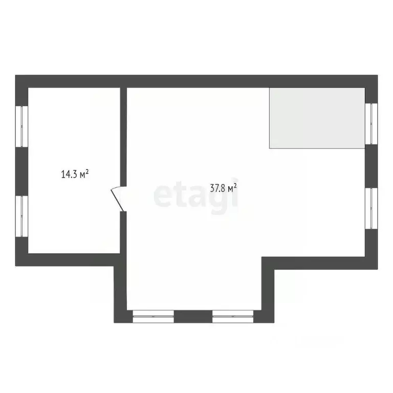 Дом в Новосибирская область, Новосибирск Ельцовка ДНТ, 185 (110 м) - Фото 1