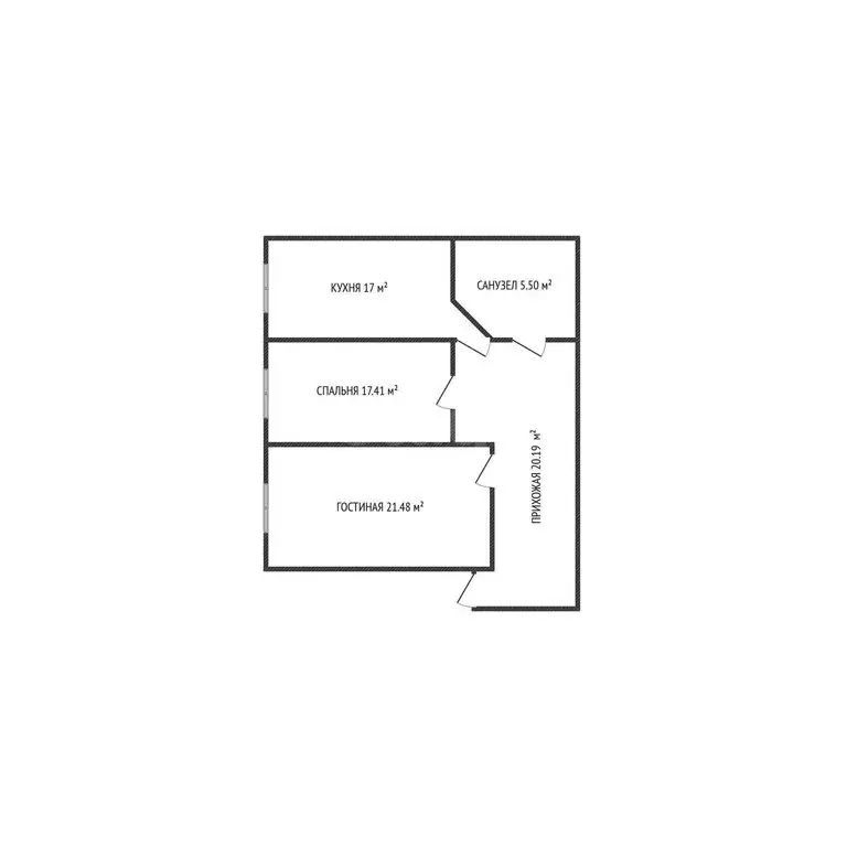 2-комнатная квартира: Махачкала, улица Максима Горького, 68 (81 м) - Фото 1