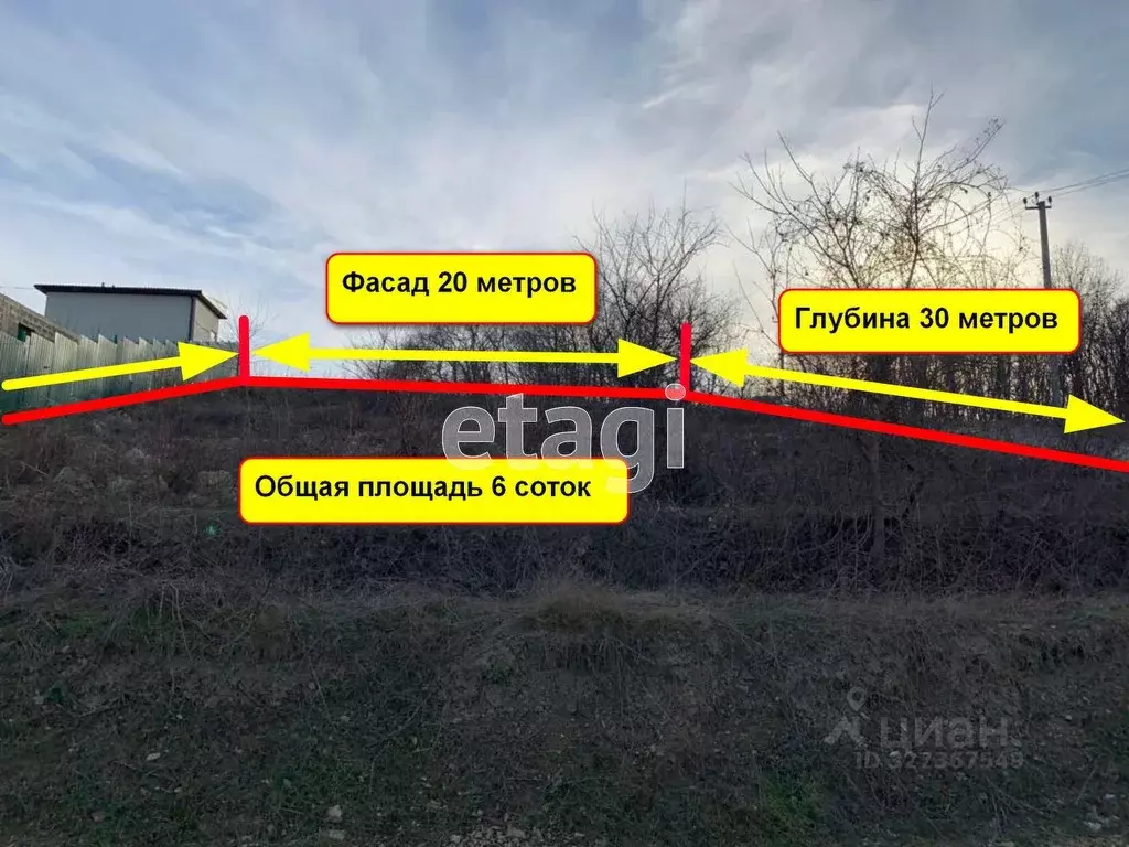 Участок в Краснодарский край, Анапа муниципальный округ, с. Сукко ул. ... - Фото 1