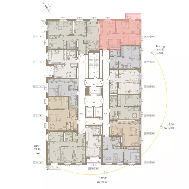 2-к кв. Башкортостан, Уфа бул. Яркий (56.29 м) - Фото 2