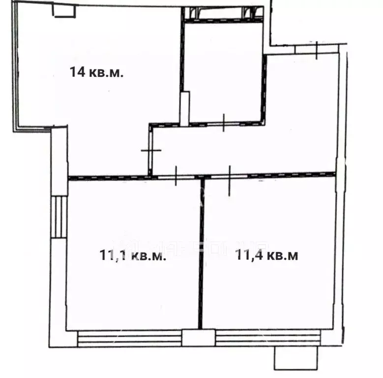 2-к кв. Москва пос. Коммунарка, ул. Потаповская Роща, 26к3 (50.0 м) - Фото 2