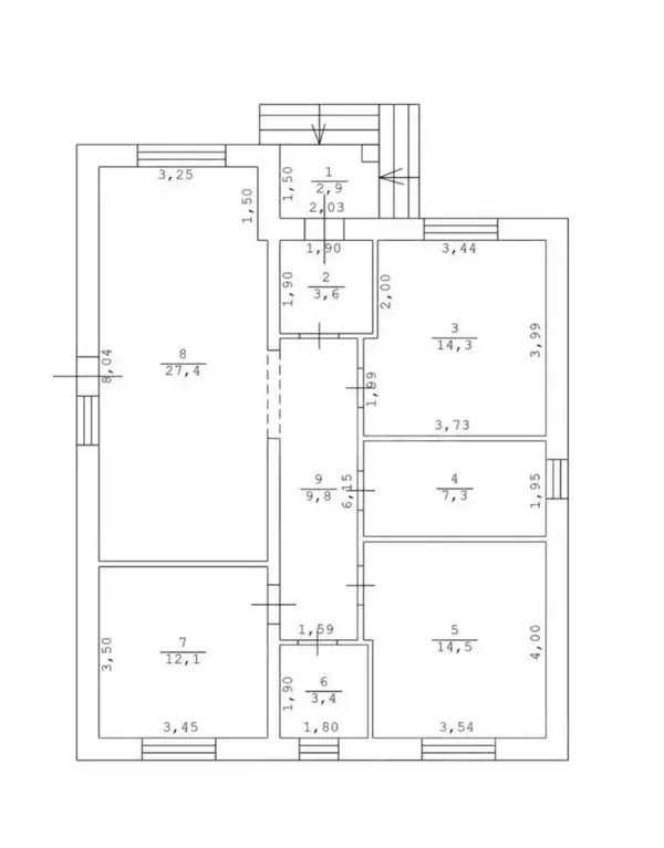 Дом в Башкортостан, Иглинский район, с. Акбердино Центральная ул., 57 ... - Фото 1