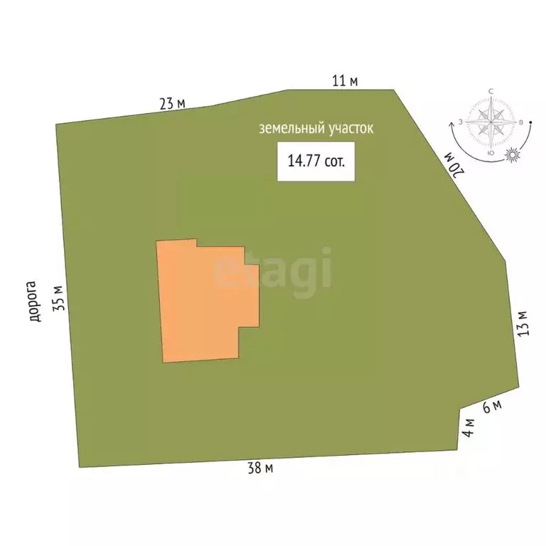 Дом в Ханты-Мансийский АО, Нягань Юбилейная ул., 59 (70 м) - Фото 1