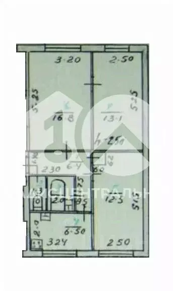 3-к кв. Новосибирская область, Новосибирск ул. Титова, 47/1 (62.0 м) - Фото 1