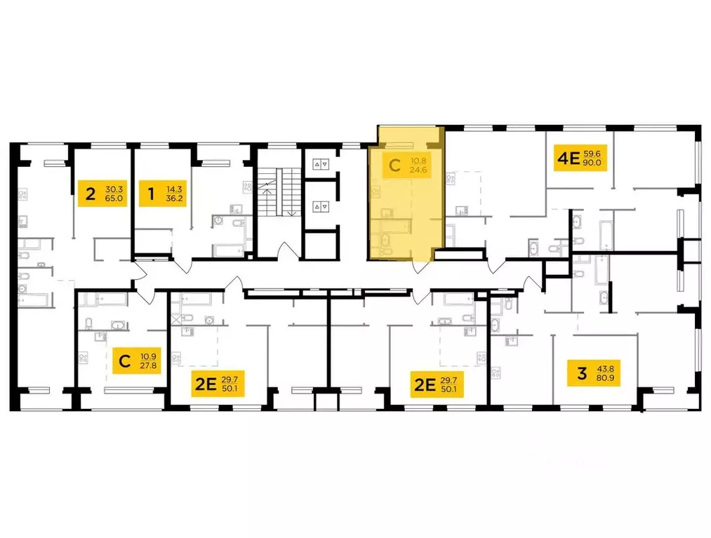 1-к кв. Москва Филатов Луг жилой комплекс, к5 (24.6 м) - Фото 0