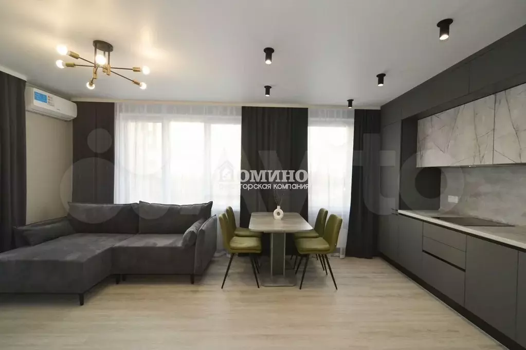 2-к. квартира, 58,7 м, 11/15 эт. - Фото 1