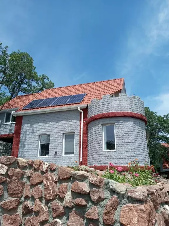 Дом в Крым, Алушта муниципальный округ, с. Лучистое  (80 м) - Фото 1