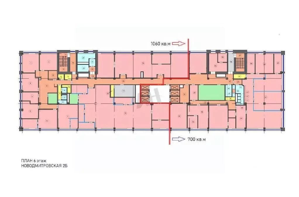 Офис в Москва Новодмитровская ул., 2Б (708 м) - Фото 2