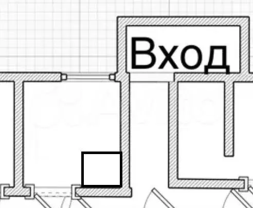 Апартаменты-студия, 10 м, 1/6 эт. - Фото 0