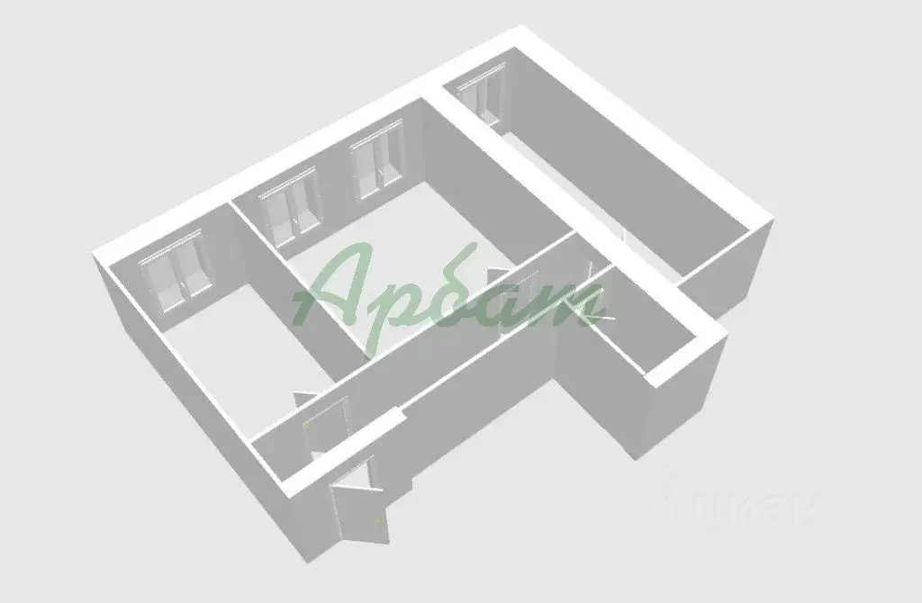 2-к кв. Тверская область, Тверь Тверская пл., 8 (59.1 м) - Фото 1