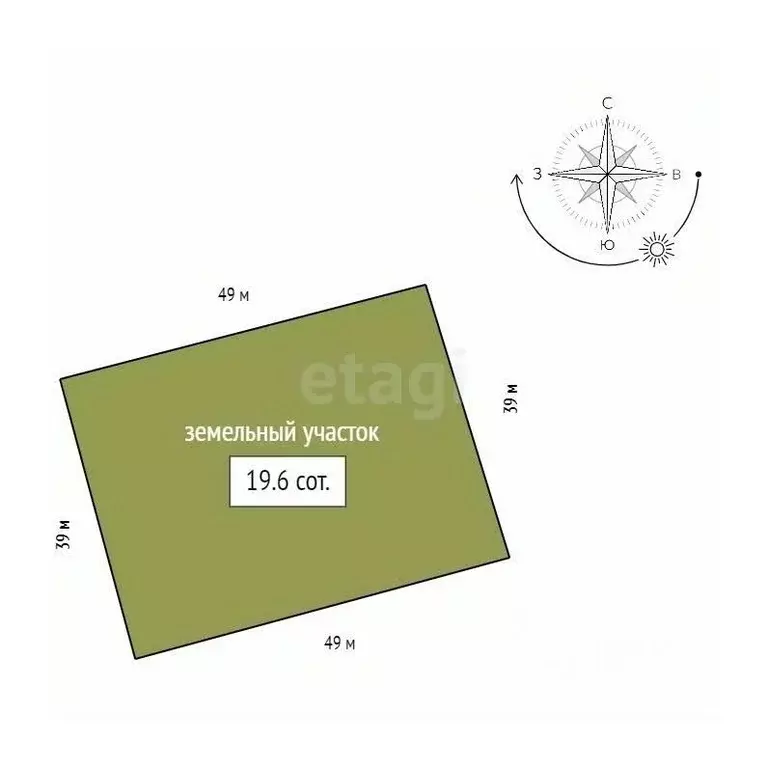 Дом в Красноярский край, с. Казачинское ул. Енисейская, 20 (326 м) - Фото 2