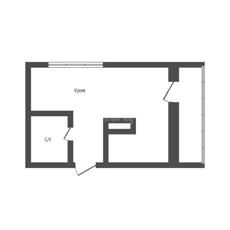 Квартира-студия: Севастополь, Качинское шоссе, 33А (26 м) - Фото 0