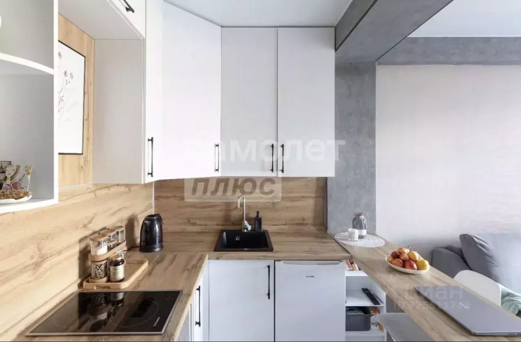 Студия Краснодарский край, Сочи Вишневая ул., 5А (27.0 м) - Фото 2