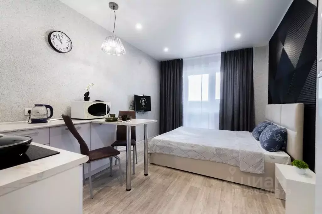 Студия Алтайский край, Барнаул просп. Строителей, 18 (24.0 м) - Фото 1