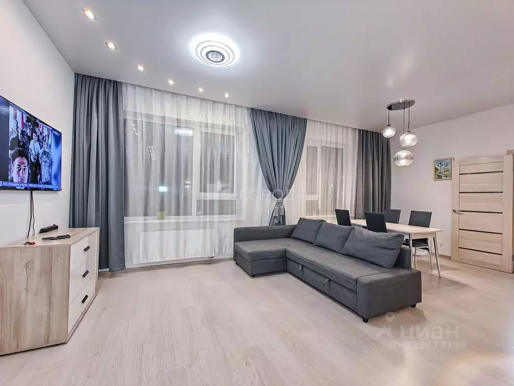 3-к кв. Новосибирская область, Новосибирск ул. Владимира Заровного, 32 ... - Фото 2