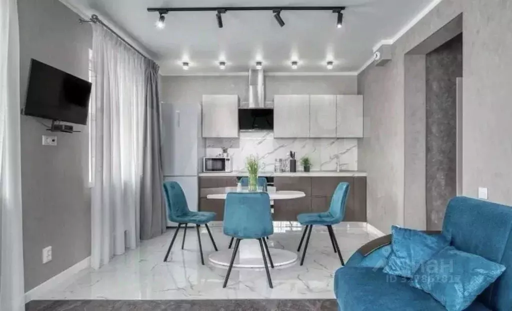 2-к кв. Краснодарский край, Сочи Завокзальный мкр, пер. Трунова, 6к4 ... - Фото 2