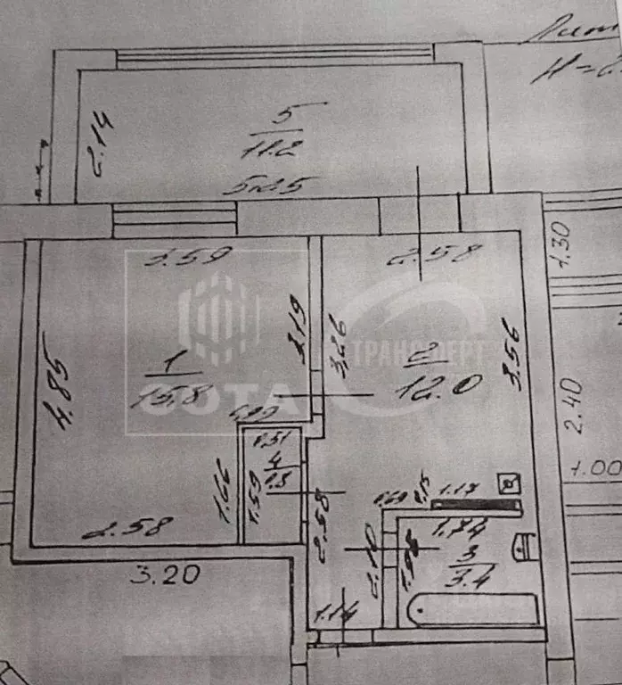 2-к кв. Воронежская область, Новоусманский район, пос. Отрадное ул. ... - Фото 2
