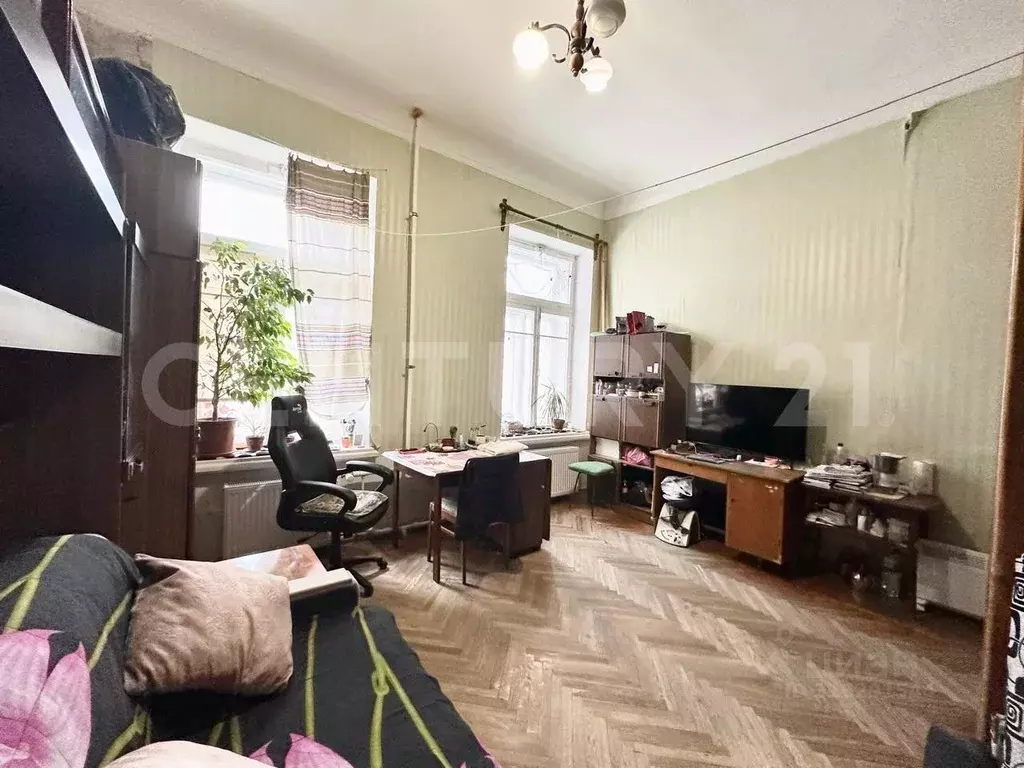 Комната Санкт-Петербург наб. Реки Фонтанки, 76 (21.3 м) - Фото 0