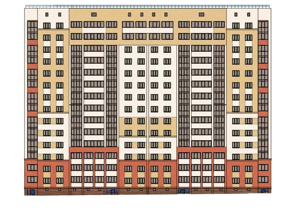 3-комнатная квартира: Омск, улица Яковлева, 169 (71.15 м) - Фото 1