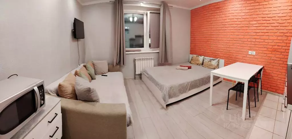 Студия Московская область, Домодедово Южный мкр, ул. Курыжова, 16 ... - Фото 2