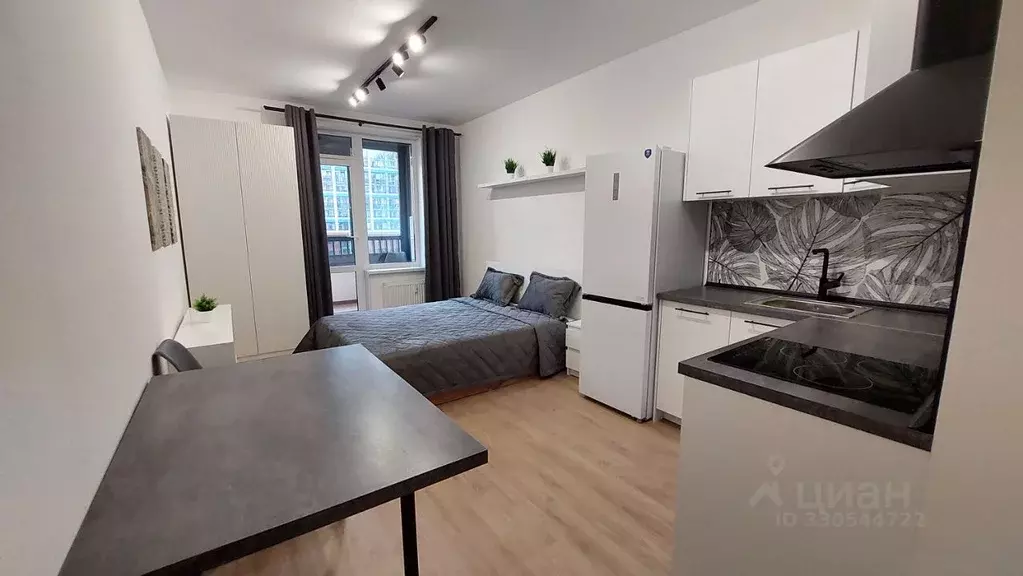 Студия Санкт-Петербург Новолитовская ул., 14 (24.3 м) - Фото 0
