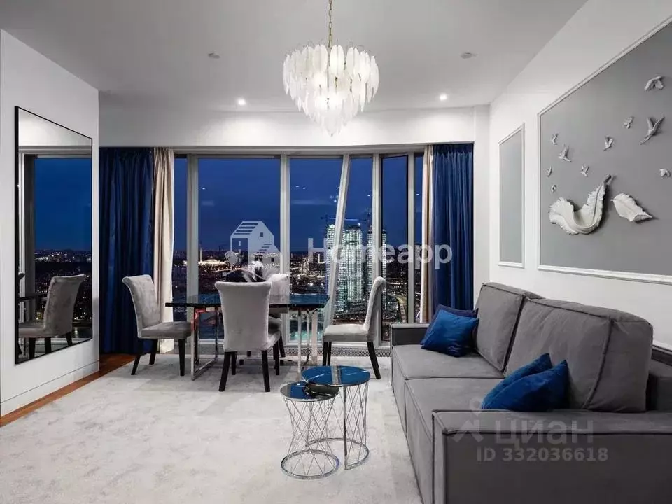 2-к кв. Москва 1-й Красногвардейский проезд, 21с2 (89.5 м) - Фото 1