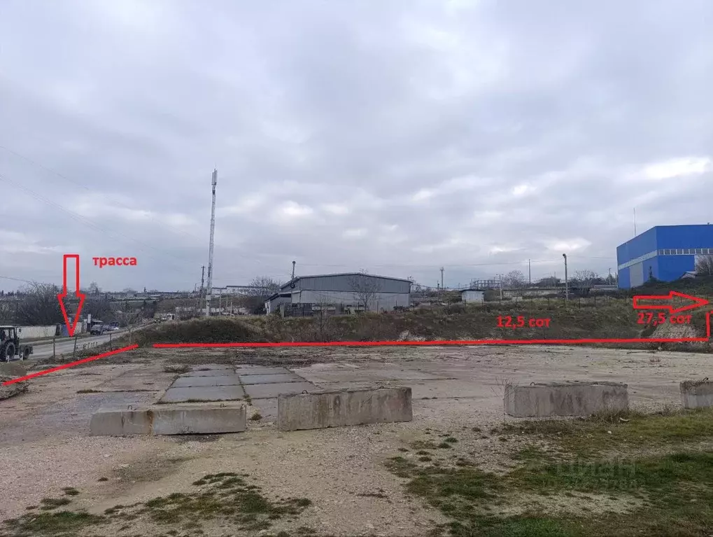 Участок в Севастополь Гагаринский муниципальный округ,  (40.0 сот.) - Фото 1