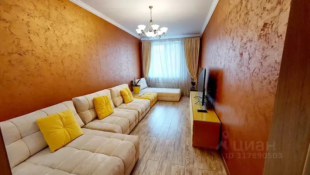 2-к кв. Москва Андерсен жилой комплекс, ул. Андерсена, 3 (70.0 м) - Фото 0