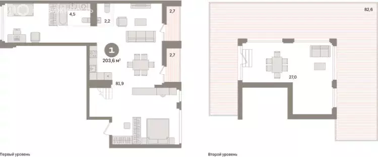 3-комнатная квартира: Екатеринбург, улица Шаумяна, 28 (203.6 м) - Фото 1