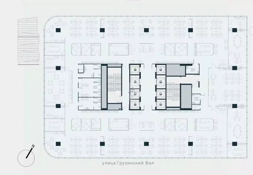 Офис в Москва ул. Грузинский Вал, 3 (1246 м) - Фото 2