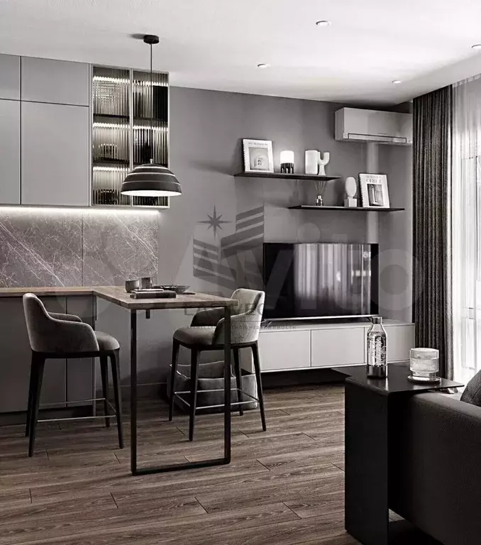2-к. квартира, 77 м, 3/8 эт. - Фото 1