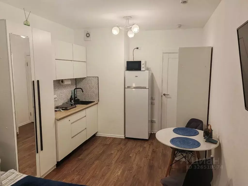 Студия Санкт-Петербург ул. Пейзажная, 24к2 (20.1 м) - Фото 1