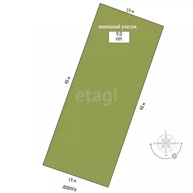 Участок в Ярославская область, Рыбинск Южная ул. (9.0 сот.) - Фото 2